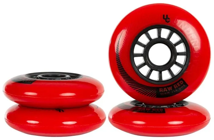 Колеса UNDERCOVER ( 406238 ) Raw 90/85A Red, 4-pack 2023