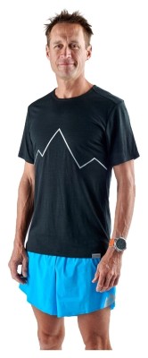 Футболка Ultimate Direction Jason Schlarb Merino onyx