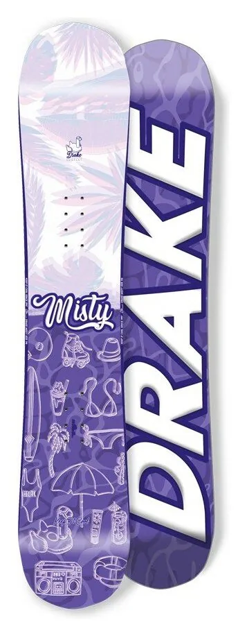 Сноуборд Drake Misty 150 Violet/white (76221041) (147 см violet, white)