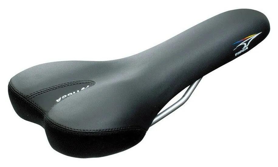 Сідло для велосипеда Tioga MC-X COMFORT Black (R9IU0223) (Чорний)
