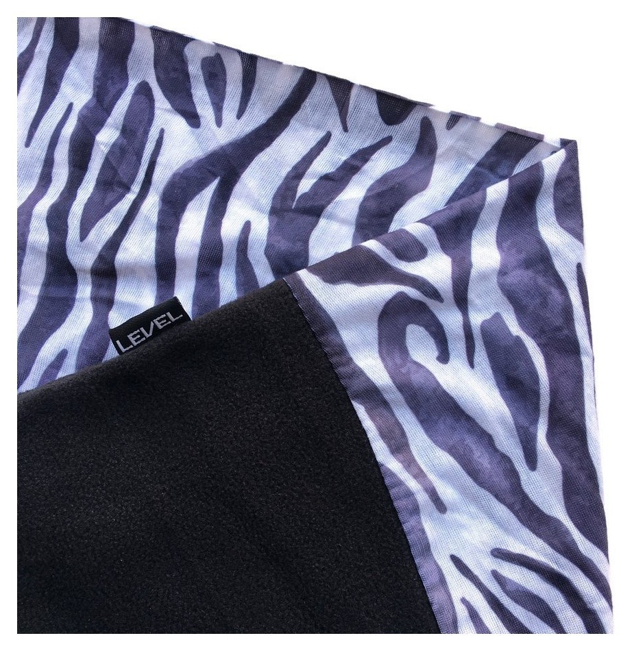 Бандана-бафф многофункциональная Level ZEBRA One size Black/white (LSMS21U6M)