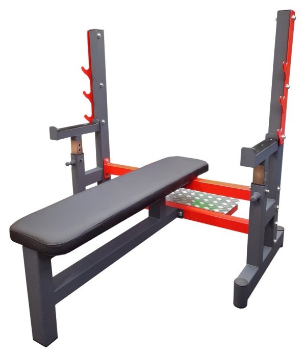 Скамейка для жима со страховочными упорами RN-SPORT imperium