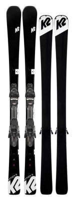 Лижі гірські комплект K2 ANTHEM 76 LTD+ER3 10 CMPCT QKCLK 149см Black/white (10D0411.143.1+10D1011.143.4)