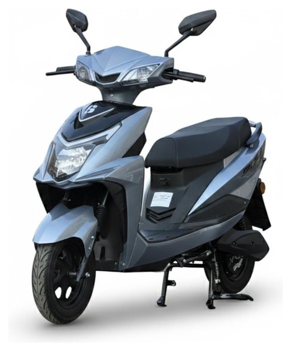 Електроскутер SPACE ATLAS 10" 72B 2500Вт диск/диск літієва сірий 2026, укр, укр