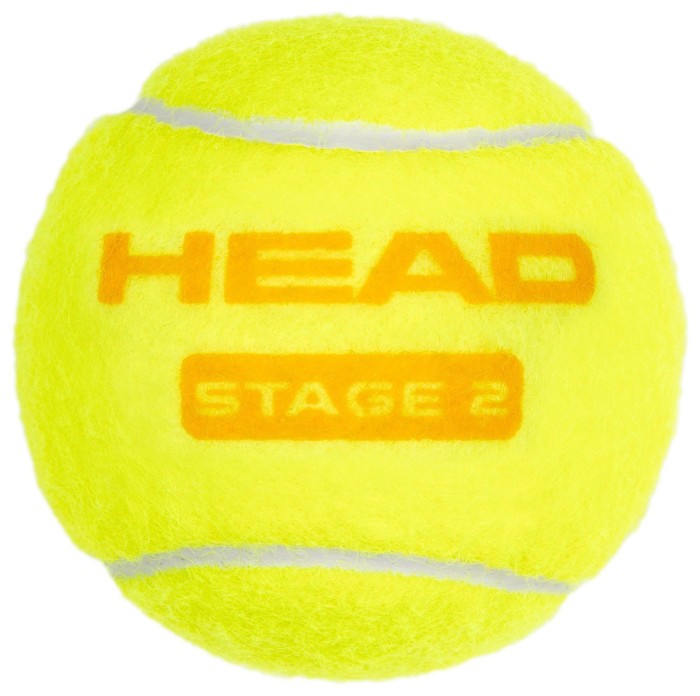 Мячи для тенниса HEAD (578423) 3B HEAD STAGE 2-ORANGE-6 DZ 2026