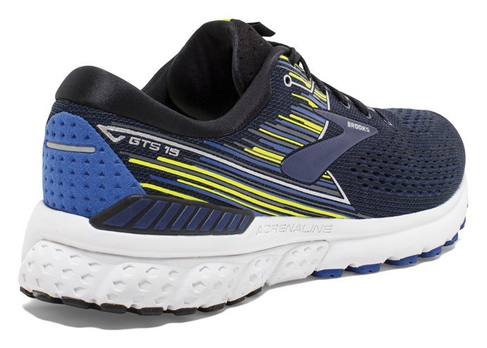 Кроссовки мужские Brooks ADRENALINE GTS M 44 (10.0US) Black/blue/nightlife (1102941D069)
