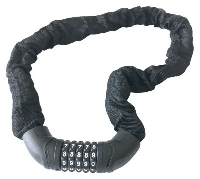 Замок для велосипеда Tempesta DIGI CHAIN Black (FSD-LK127018)