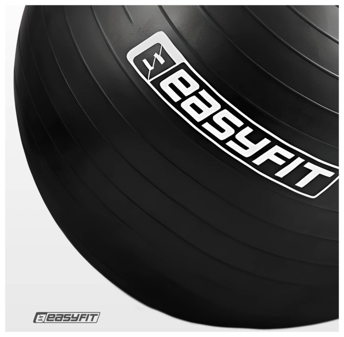 Мяч для фитнеса EasyFit BalanceBall 85 см черный