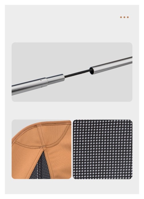 Стул складной ультралегкий Naturehike Stellaluna L01 CNK2350JJ017, оранжевый