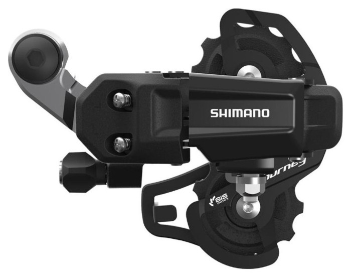 Переключатель задн. 7 индекс max-28T под болт SHIMANO RD-TY200 черный короткая кавычка