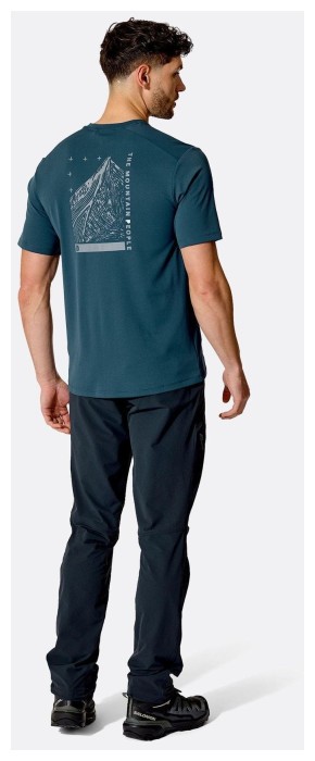 Мужская футболка Rab Force Esker Tee, Dark Pollen, L