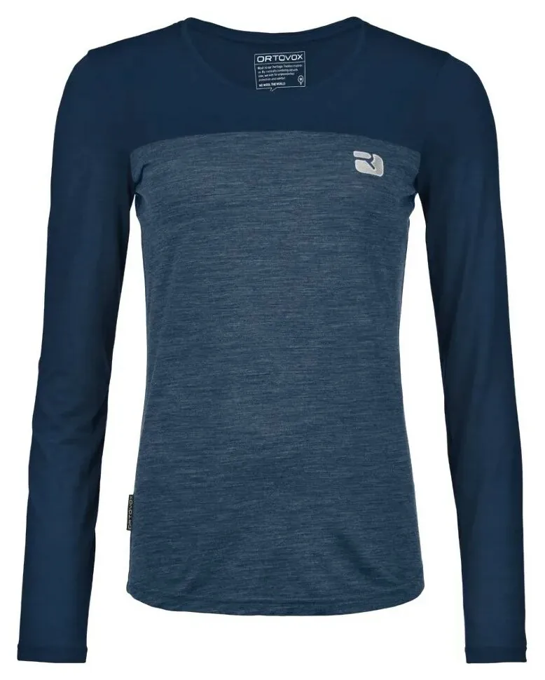 Футболка Ortovox 150 Cool Logo Ls Wmn (XS Deep ocean)
