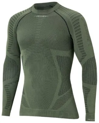 Термофутболка з довгим рукавом чоловіча Accapi Xperience, Military Black, XL/XXL