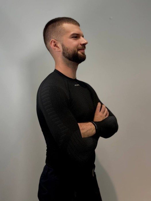 Термофутболка з довгим рукавом чоловіча Accapi Xperience, Military Black, XL/XXL