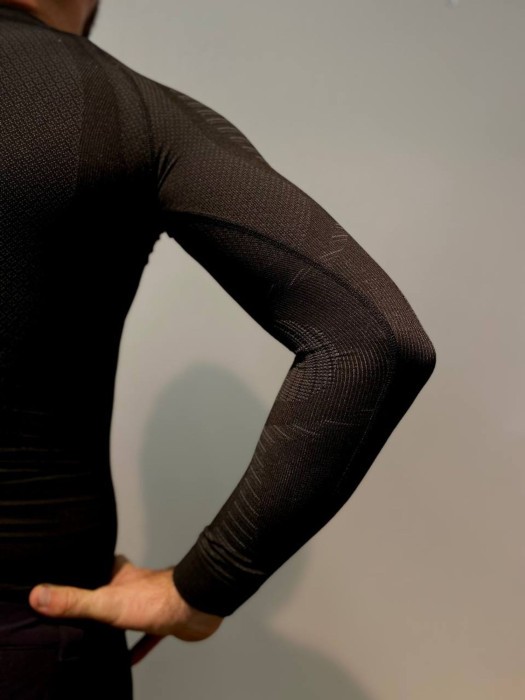 Термофутболка з довгим рукавом чоловіча Accapi Xperience, Military Black, XL/XXL