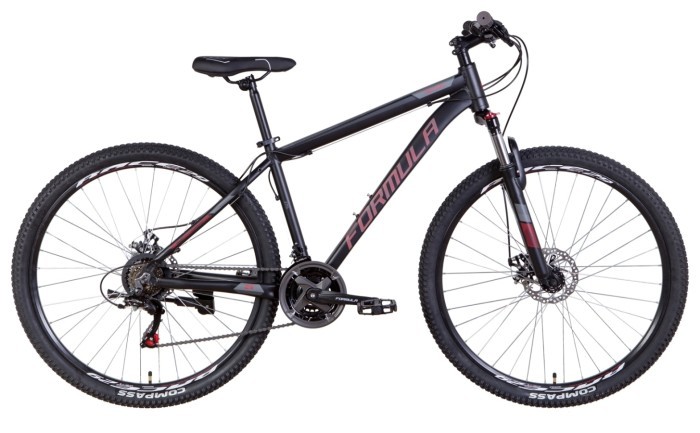 Велосипед AL 29" Formula MOTION AM DD рама-" 2022 (чорно-червоний (м)), укр, укр