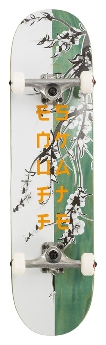 Скейтборд Enuff Cherry Blossom white-teal