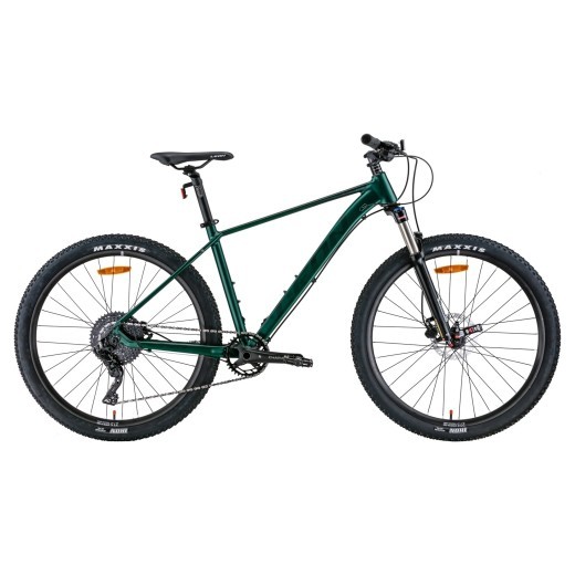 Велосипед 27.5&quot; Leon XC-40 AM Hydraulic lock out HDD 2022 (зелений з чорним (м)) — 