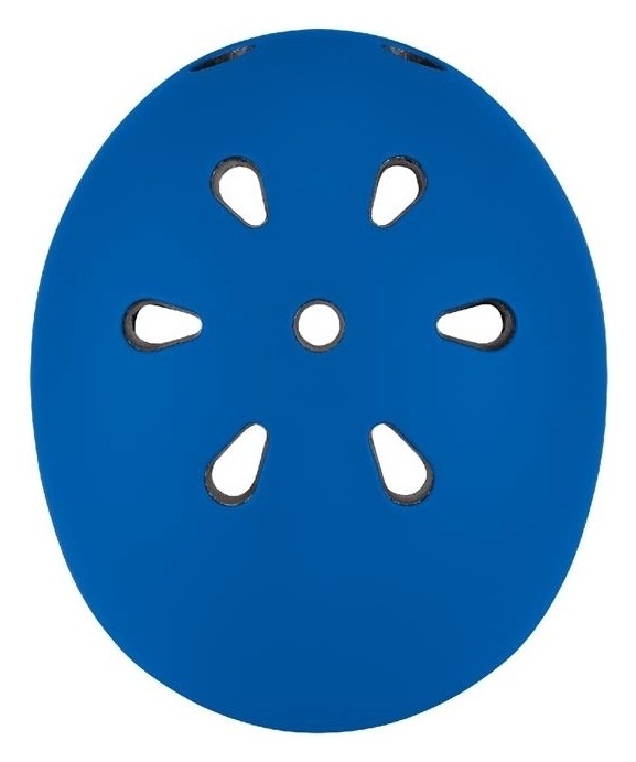 Шолом захисний дитячий Globber Evo Lights з ліхтариком, синій, укр, укр