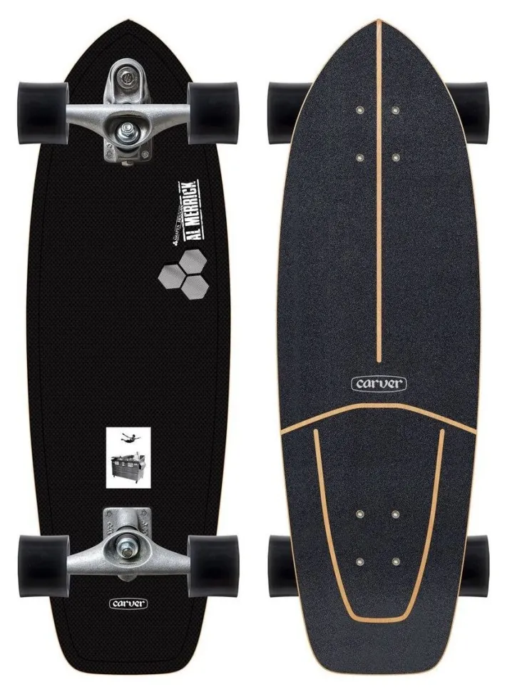 Carver C7 Raw 32" JOB Wave Slayer Surfskate серфскейт (Carver Channel Islands Dumpster Diver 2, 31" Surfskate серфскейт)