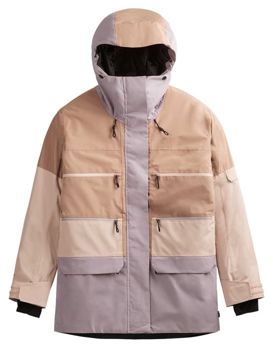 Куртка Picture Organic U68 для женщин 2024 mocha-rose dust