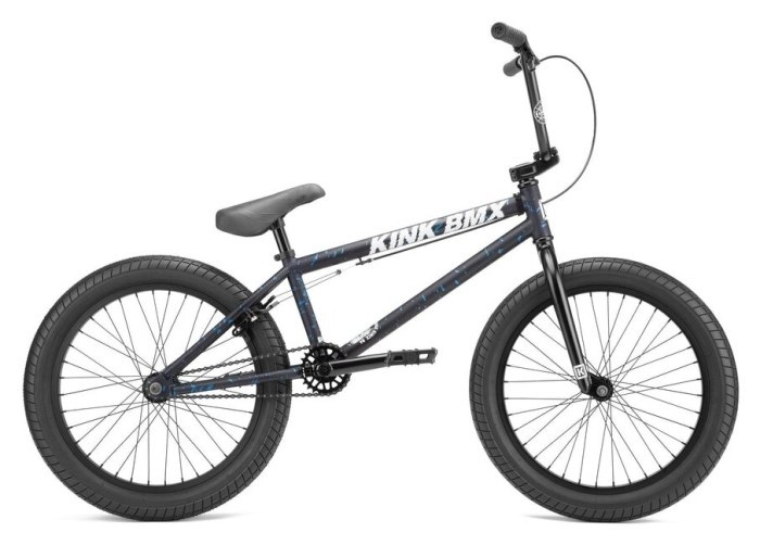 Велосипед KINK BMX CURB 20" 2022 Matte Blood Blue, укр, укр