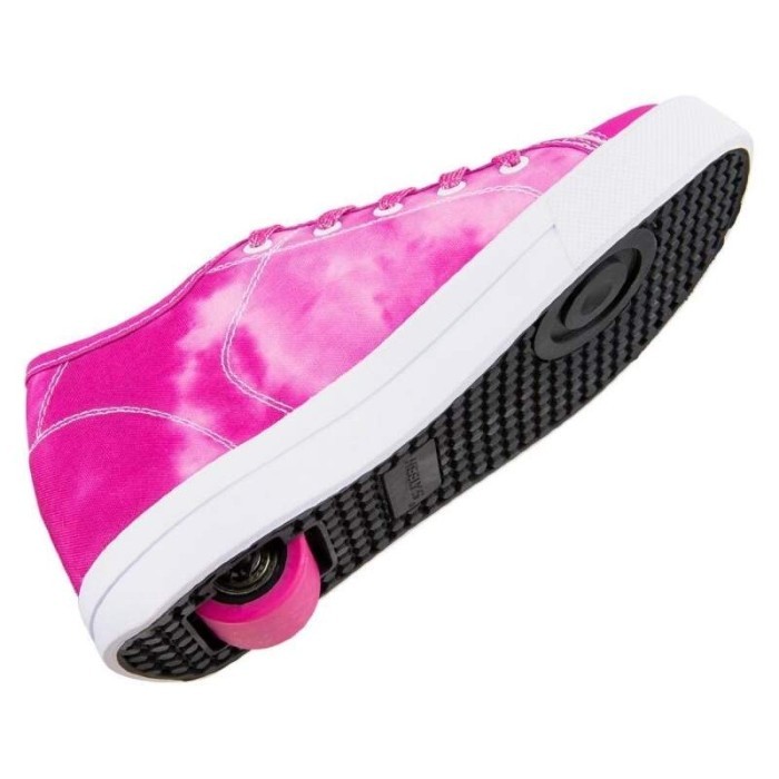 Роликові кросівки Heelys Classic HE101463 Pink Canvas, укр, укр