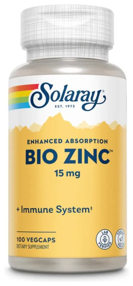 Bio Zinc 15mg - 100 vcaps