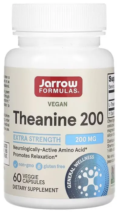 Theanine 200mg - 60 vcaps