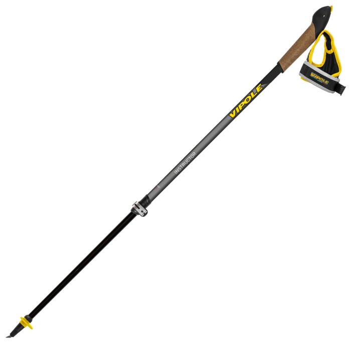 Палки для скандинавской ходьбы Vipole Instructor Vario QL Dark DLX (S25 25)