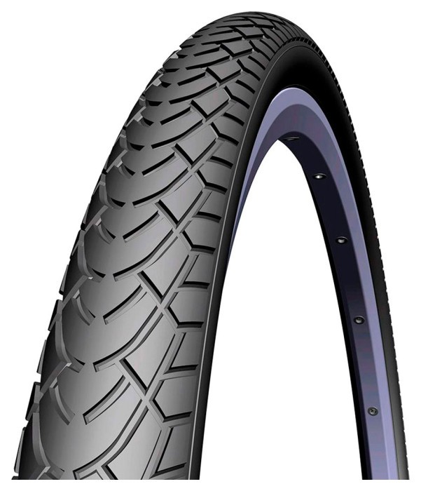 Покрышка 24x1.75x2 (47-507) Rubena WALRUS V41 Classic черная