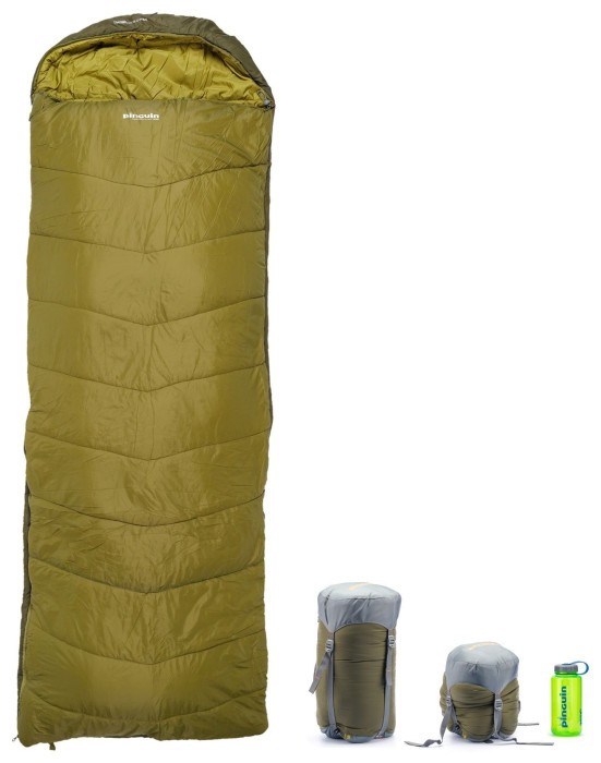 Спальный мешок Pinguin Safari (4/1°C), 190 см - Right Zip, Khaki (PNG 240344) 2020