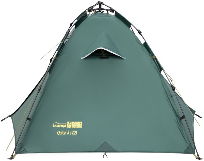 Палатка Tramp Quick 3 (v2) green UTRT-097