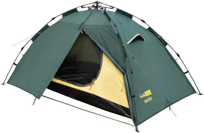 Палатка Tramp Quick 3 (v2) green UTRT-097