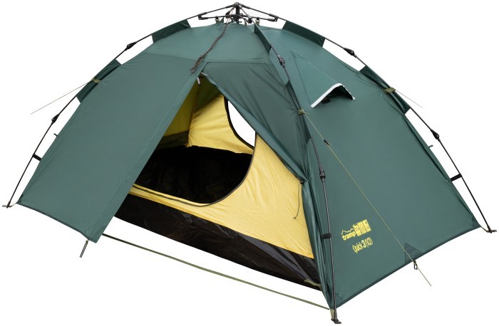 Палатка Tramp Quick 3 (v2) green UTRT-097