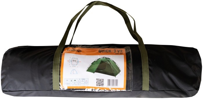 Палатка Tramp Quick 3 (v2) green UTRT-097