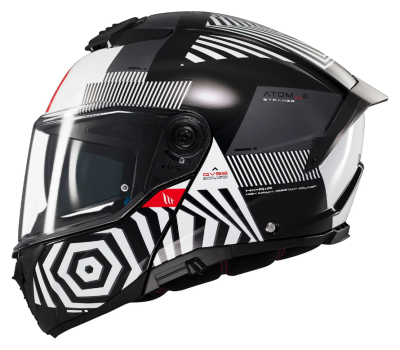 Мотошолом MT ATOM 2 SV STRANGE B2 Gloss