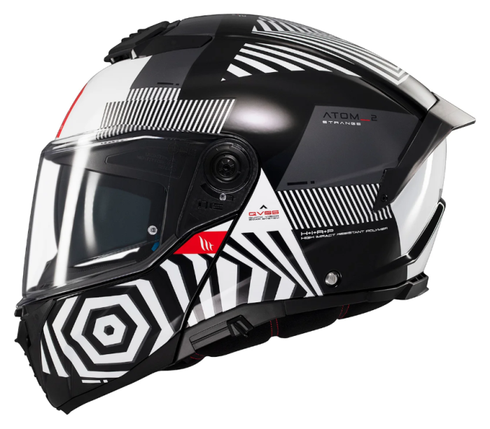 Мотошолом MT ATOM 2 SV STRANGE B2 Gloss
