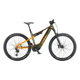Електровелосипед KTM MACINA CHACANA 792 рама L/48, зелено-помаранчевий, 2022