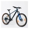 Велосипед KTM CHICAGO 271 27.5" рама М/43 сірий (чорно/синій) 2022/2023 Фото - 2