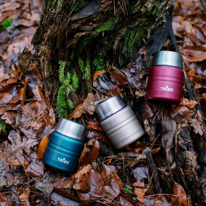 Термос Tribe Food Jar харчовий 0,35 л T-DE-0021, red