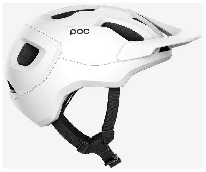 Шолом велосипедний POC Axion SPIN, Matt White