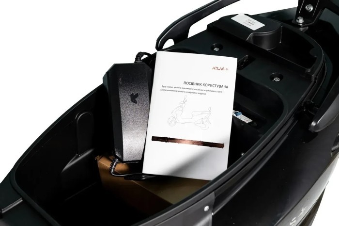 Электроскутер Atlas Eagle Box 2000W Cyan Blue