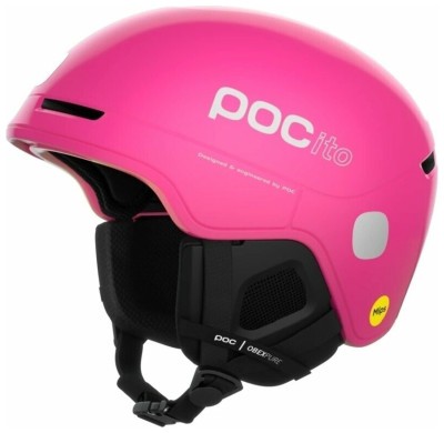 Детский шлем горнолыжный POC POCito Obex MIPS, Fluorescent Pink, XXS