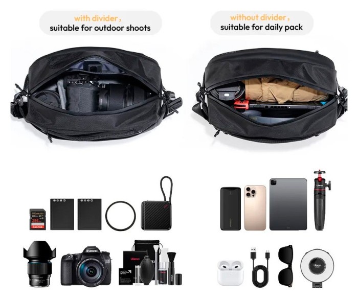 Сумка Ulanzi PB038 Travel Sling Bag V2
