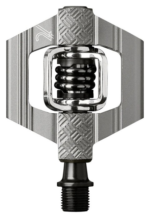 Педали Crankbrothers CANDY 2, темно-серая/черная пружина