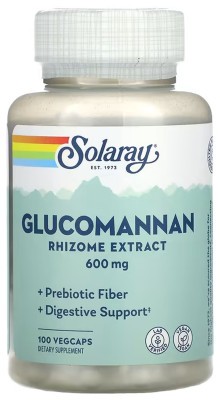 Glucomannan Rhizome Extract 600mg - 100 vcaps
