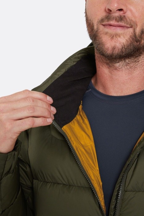 Зимова чоловіча куртка Rab Ascent Jacket, Black