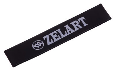 Лента сопротивления LOOP BANDS Zelart FI-8228-6 (500x50,8x1,3мм, жесткость XL), черная