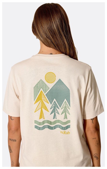 Футболка жіноча Rab Stance Vista Tee, Ecru